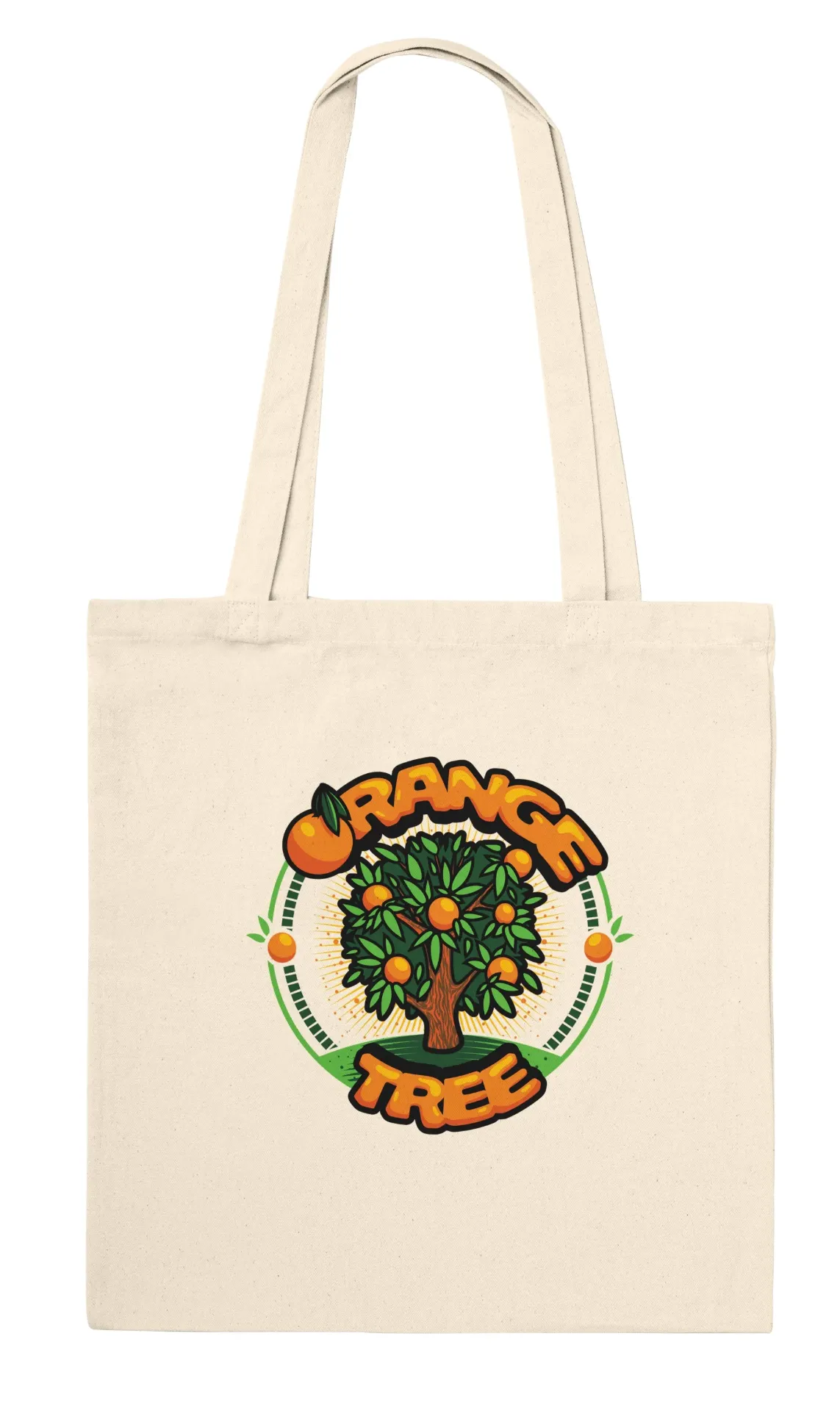 Orange Tree Premium Tote Bag